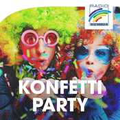 Rádio Radio Regenbogen Konfetti-Party