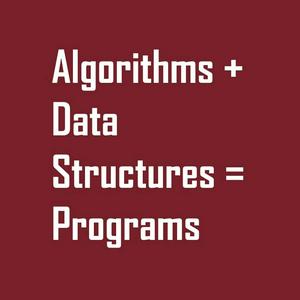 Ouça Algorithms + Data Structures = Programs na aplicação