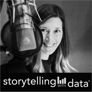 Ouça storytelling with data podcast na aplicação