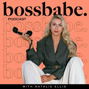 Ouça the bossbabe podcast na aplicação