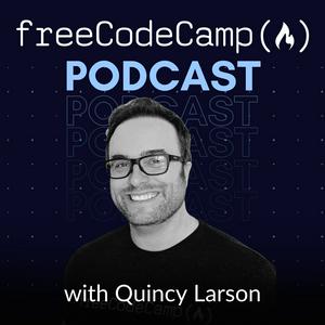 Ouça freeCodeCamp Podcast na aplicação